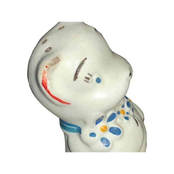 Happy White Bear Salt and Pepper Shakers American Bisque - Picture 4 of 14